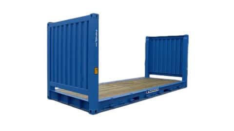 20 ft Flat Rack Container SmartFreight Freight Forwarder