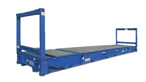 40 ft Flat Rack Container SmartFreight Freight Forwarder