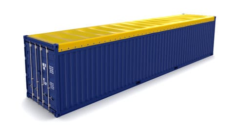 40 ft Open Top Container SmartFreight Freight Forwarder