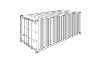 FCL 20 ft Container