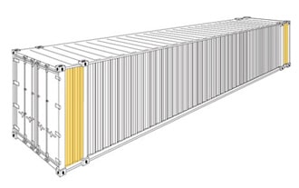 FCL 45 ft Container